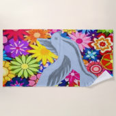 ビーチトゥールズドーブ ビーチタオル (正面)