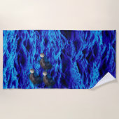 ビーチトゥールドルフィン ビーチタオル (正面)