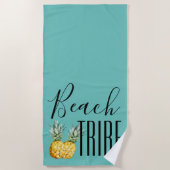 ビーチトライブ ブライズルームパーティー ガールズトリップ ウィークエンド ビーチタオル (正面)