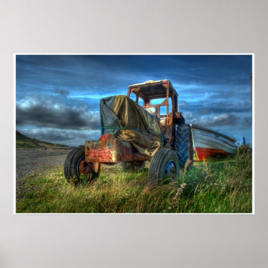 ビーチトラクタ ポスター (正面)