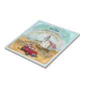 ビーチトラックライトハウス タイル (側面)