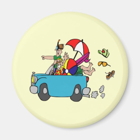 ビーチトリップマグネット マグネット (正面)