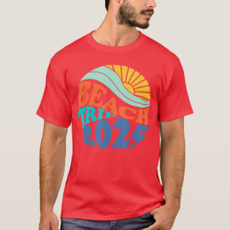 ビーチトリップ2025ビーチマッチングファミリーサマーバカット Tシャツ