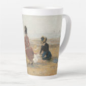 ビーチトルビル1887年Eugene Boudin カフェラテマグ (右アングル)