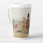 ビーチトルビル1887年Eugene Boudin カフェラテマグ (左アングル)