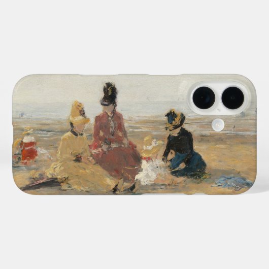 ビーチトルビル1887年Eugene Boudin Case-Mate iPhoneケース (裏面 (横))