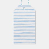 ビーチトロピカルカラフルフローラ結婚ズサンキュー ギフトタグ (裏面)