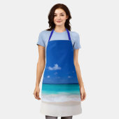 ビーチトロピカルサンド&サーフ エプロン (着用した状態)