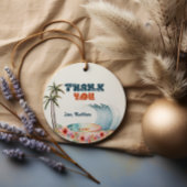 ビーチトロピカルサーフサンキュー フェイバータグ