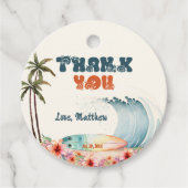 ビーチトロピカルサーフサンキュー フェイバータグ (正面)