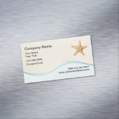 ビーチトロピカルテーマ実在エテート マグネット名刺 (インサイチュ)