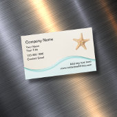 ビーチトロピカルテーマ実在エテート マグネット名刺