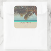 ビーチトロピカルパーム スクエアシール (バッグ)