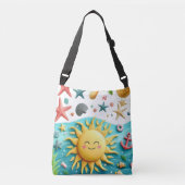 ビーチトート クロスボディバッグ (正面)