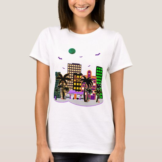 ビーチトーバー楽しみ! Tシャツ (正面)