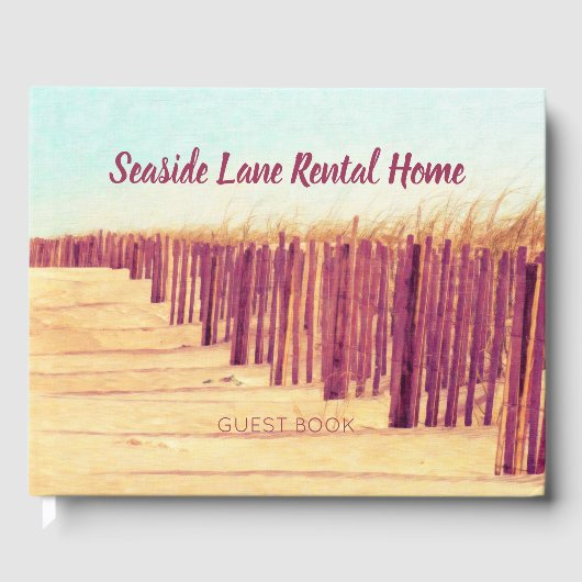 ビーチドゥネスオーシャンフロントホスピタリティゲストブック ゲストブック (正面)