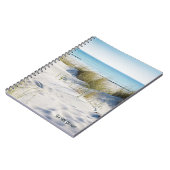 ビーチドゥーンズシーグラス"シーサイドディライト"ノートブック ノートブック (左側)