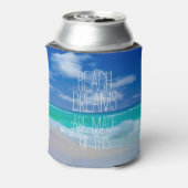 ビーチドリームズクーラーボックス 缶クーラー (缶裏面)