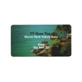 ビーチドリーム0026アドレス ラベル (正面)