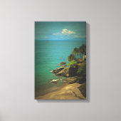 ビーチドリーム0026アート キャンバスプリント (正面)