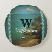 ビーチドリーム0026 ラウンドクッション (正面)