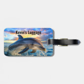 ビーチドルフィンモノグラムラゲッジタグ ラゲッジタグ (裏面横)