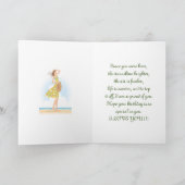 ビーチドレスドーターカード サンキューカード (内部)