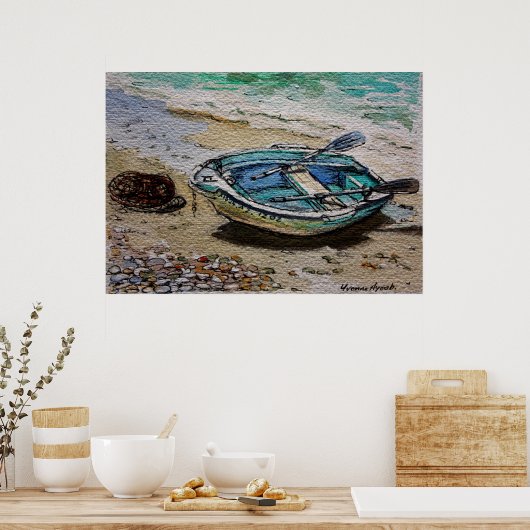 ビーチド ポスター (キッチン)