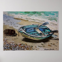 ビーチド ポスター