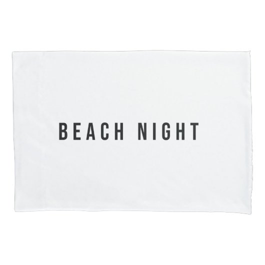 ビーチニグピロー 枕カバー (正面)