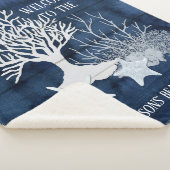 ビーチネービーブルーシーシェルサンゴヒトデ科 シェルパブランケット (3/4)