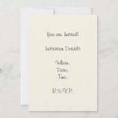 ビーチハウスのためのヒトデの海岸装飾 招待状 (裏面)