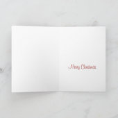 ビーチハウスのクリスマスカードV シーズンカード (内部)