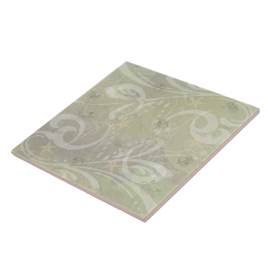 ビーチハウスの海 タイル (側面)