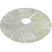 ビーチハウスの海 ブラッシュドポリエステルツリースカート (アングル)