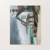 ビーチハウスアートフォトパズルインターネットジグソーパズ ジグソーパズル (縦)