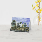 ビーチハウスインオーシャンサイド カード (黄色い花)