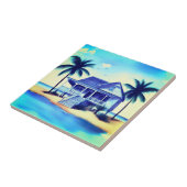 ビーチハウスウィズパームツリーズ タイル (側面)