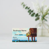 ビーチハウスウィズ海ビュー 名刺 (スタンド正面)