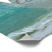 ビーチハウスウェルカムポスターウォールアート ポスター (角)