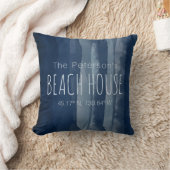 ビーチハウスカスタムコーディネートNavy クッション (ブランケット)