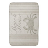 ビーチハウスカニシーショアコーストヴィンテージ バスマット (正面縦)