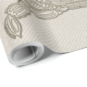 ビーチハウスカニシーショアコーストヴィンテージ ラッピングペーパー (ロールコーナー)