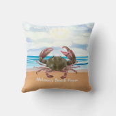 ビーチハウスカニピロー クッション (裏面)