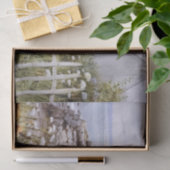 ビーチハウスコースタルコテージランドスケープ海ガーデン 薄葉紙 (ギフト)