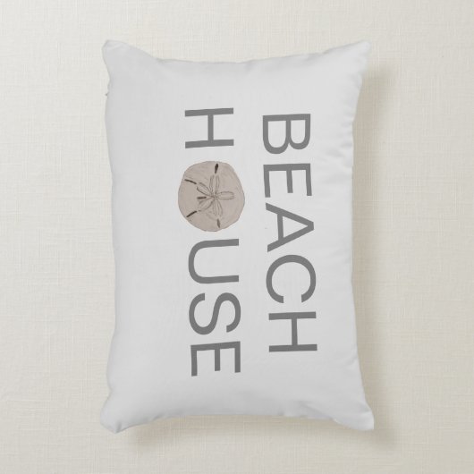 ビーチハウスサンドドルアクセント枕 アクセントクッション (正面(垂直))