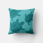 ビーチハウスシーウミガメ装飾装飾用クッション クッション (裏面)