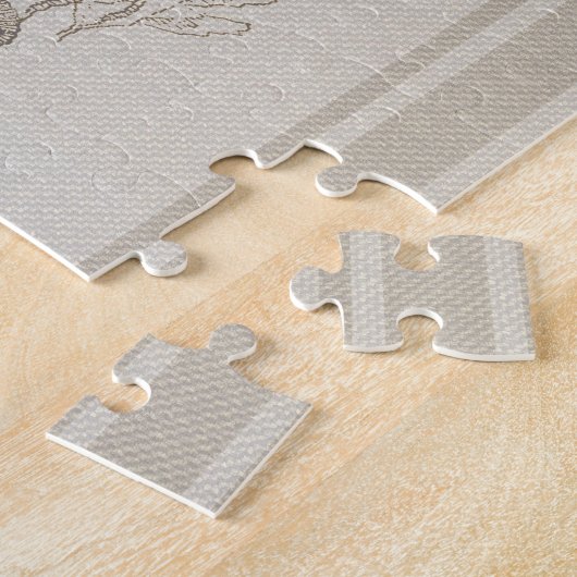 ビーチハウスシーホースシーショア ジグソーパズル (側面)