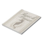 ビーチハウスシーホースシーショア ノートパッド (回転)