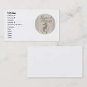 ビーチハウスシーホースシーショア 名刺 (正面/裏面)